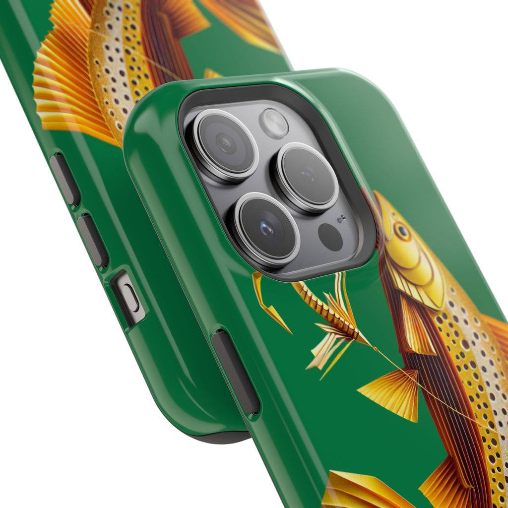 Impact Resistant Phone Case,  Lucky Charm Fish, Outdoor Enthusiast Gift
