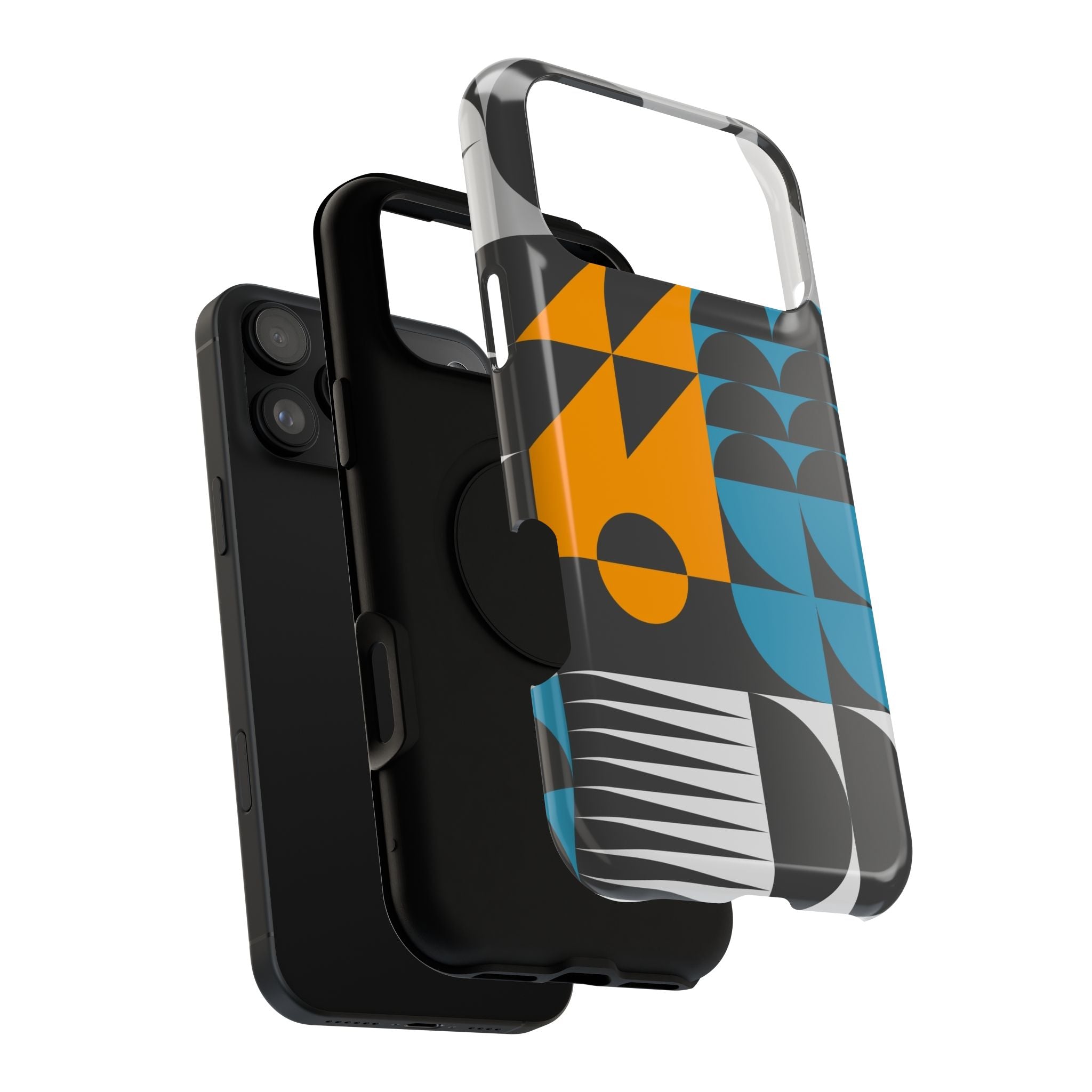 Geometric Impact-Resistant Phone Case