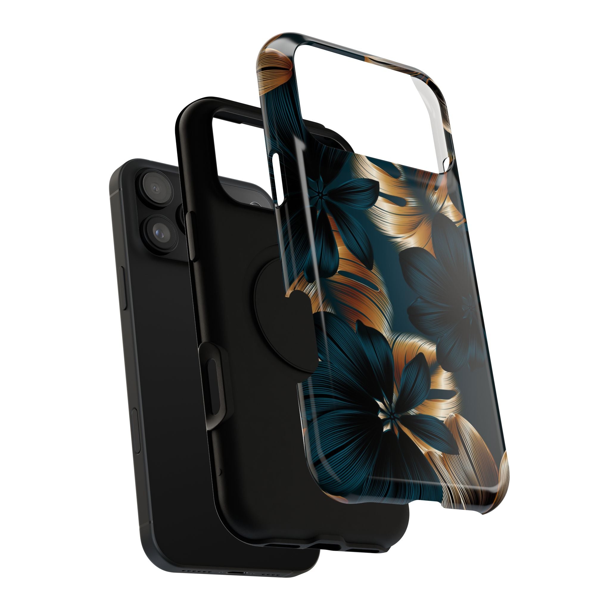 Floral Impact-Resistant Phone Case