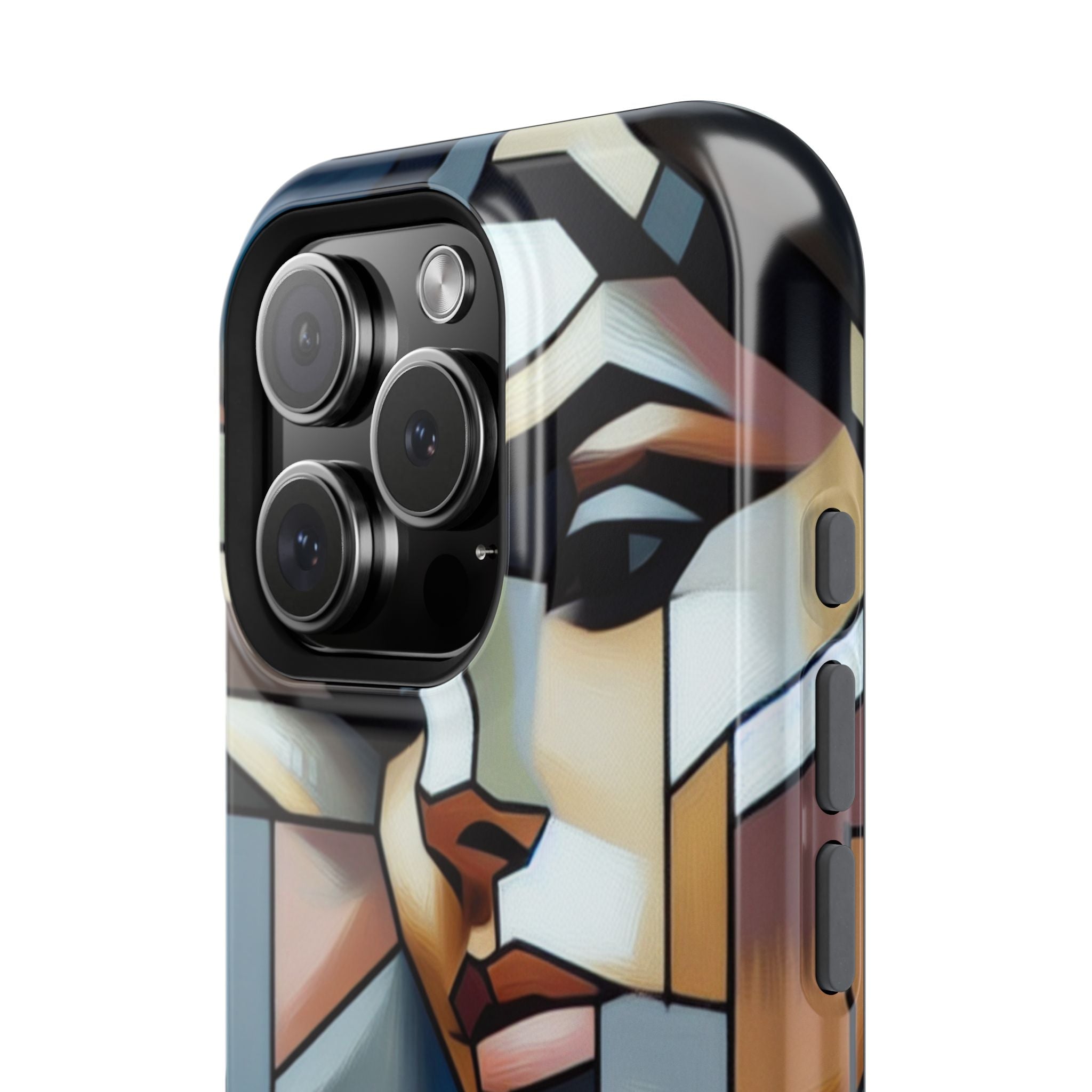 Impact Resistant Case - Woman Abstract Design