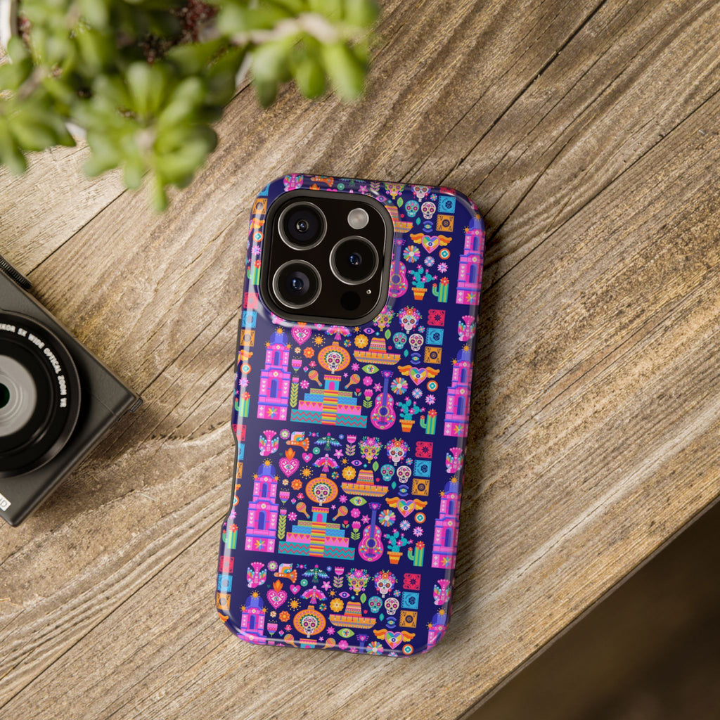 Vibrant Day of the Dead Phone Case