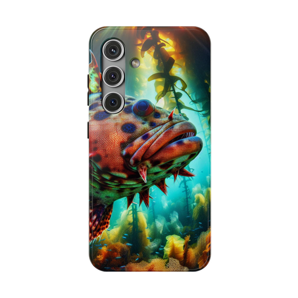 Sea Life Phone Case — Colorful Underwater Fish Impact-Resistant Case