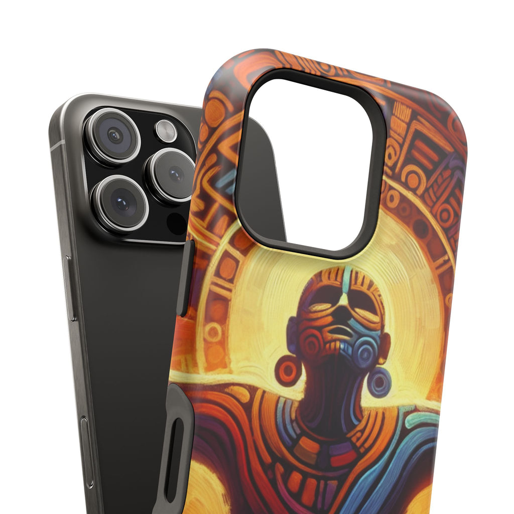 Impact Resistant Phone Case - Aztec Man