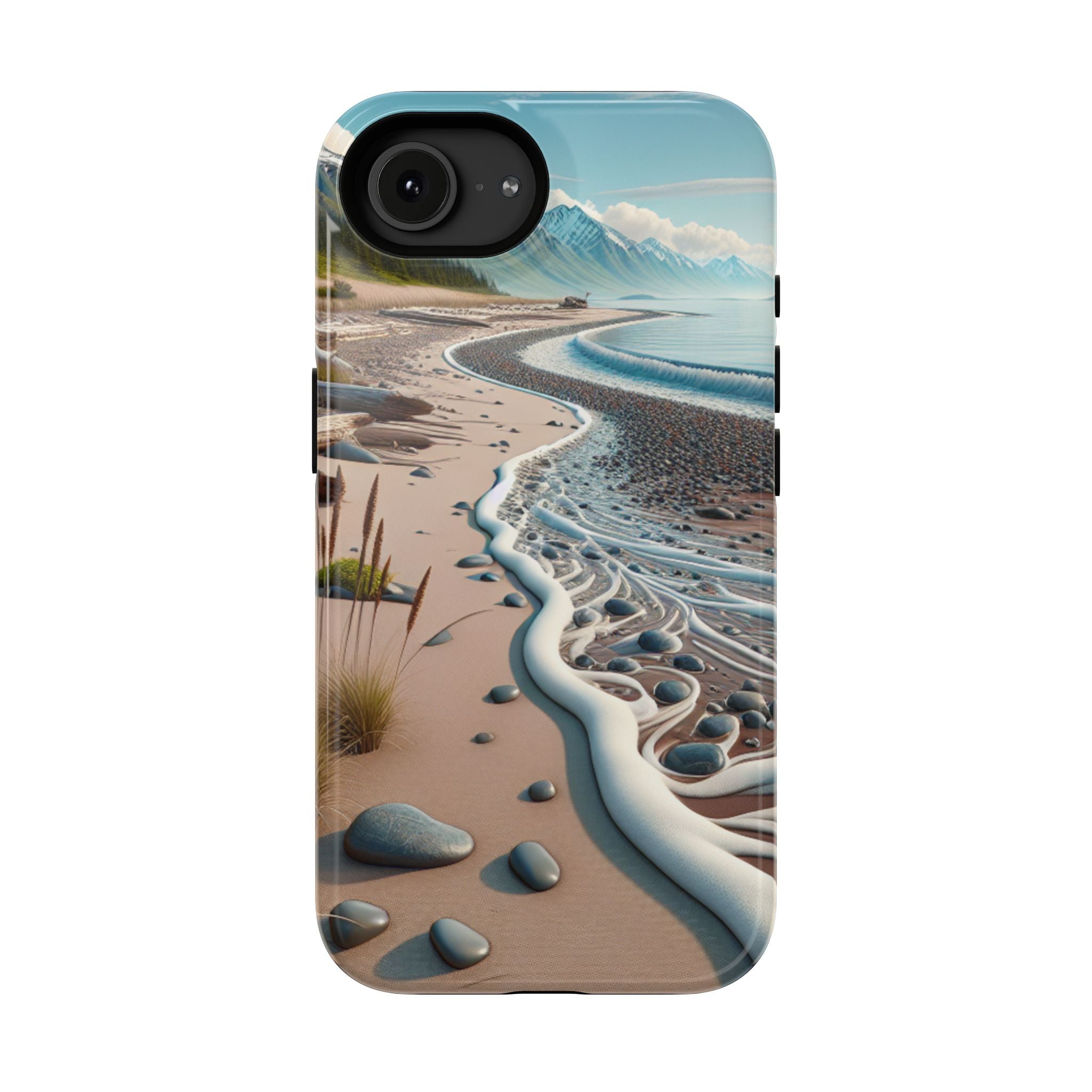 Beach Landscape Impact Resistant Phone Case