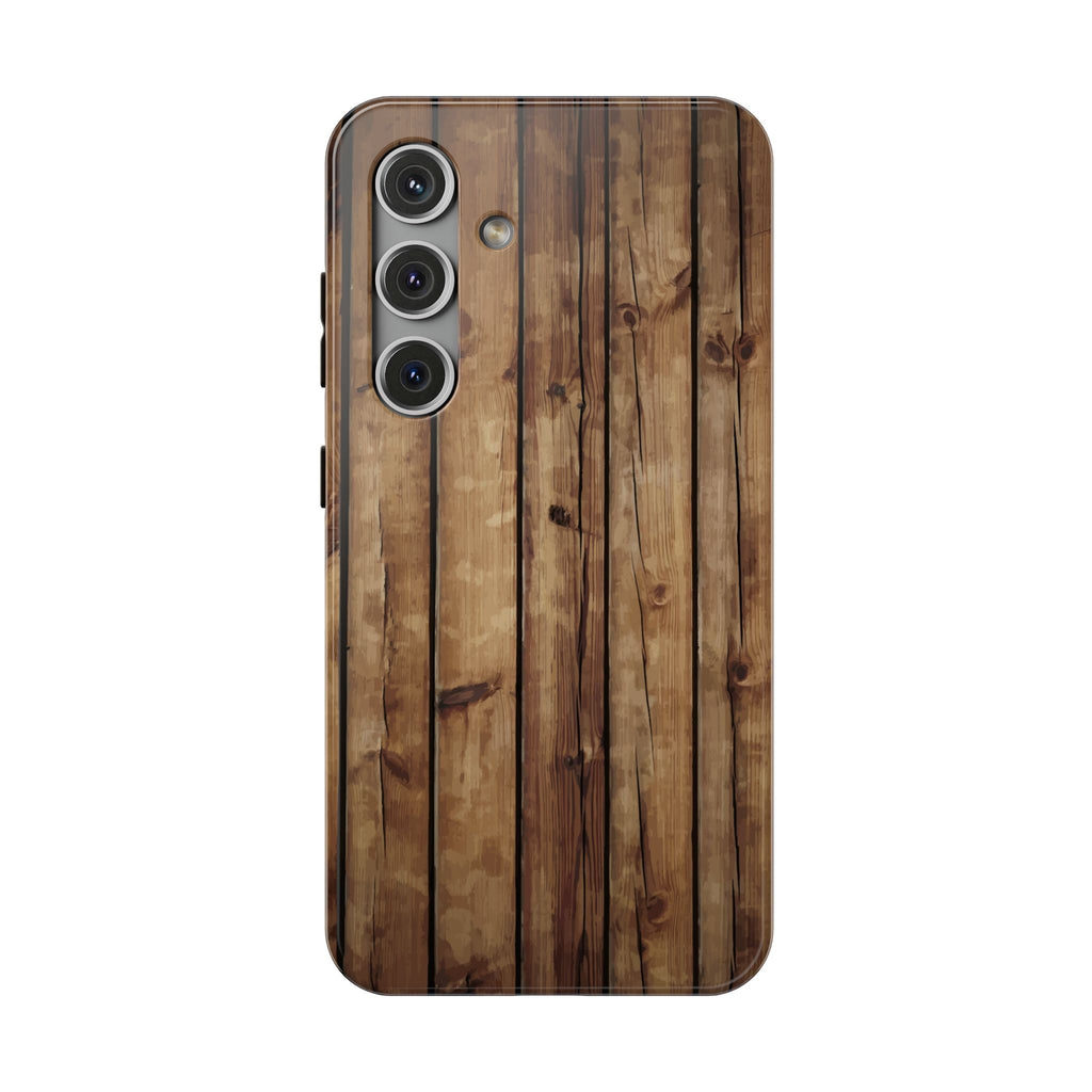 Rustic Wood Phone Case | Impact-Resistant