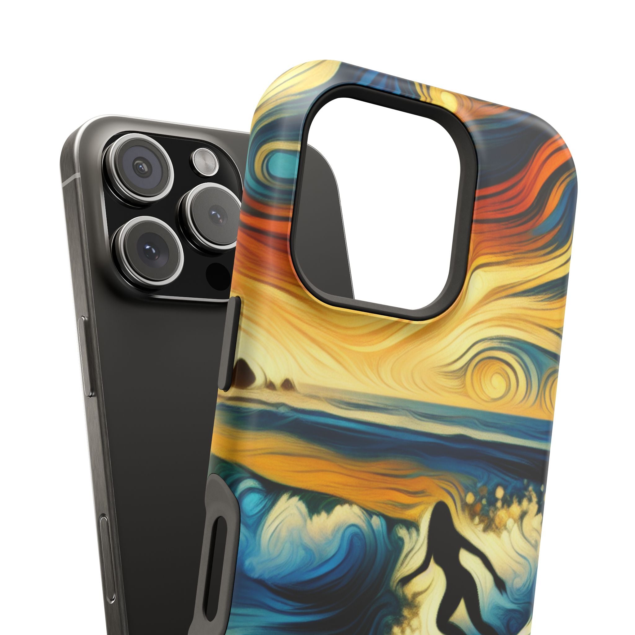 Phone Case - Surfing Girl Impact Resistant