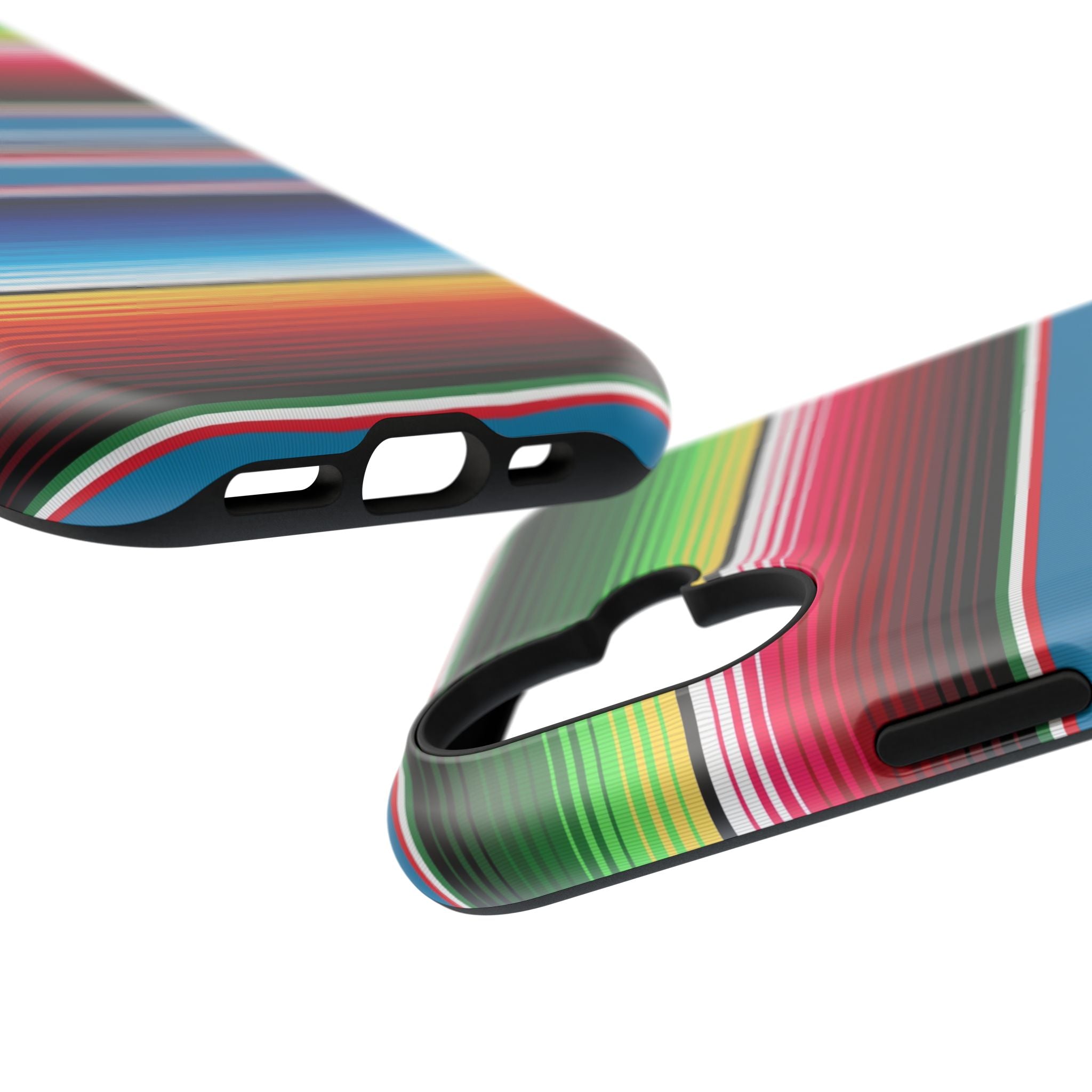 Sarape Striped Phone Case | Impact-Resistant