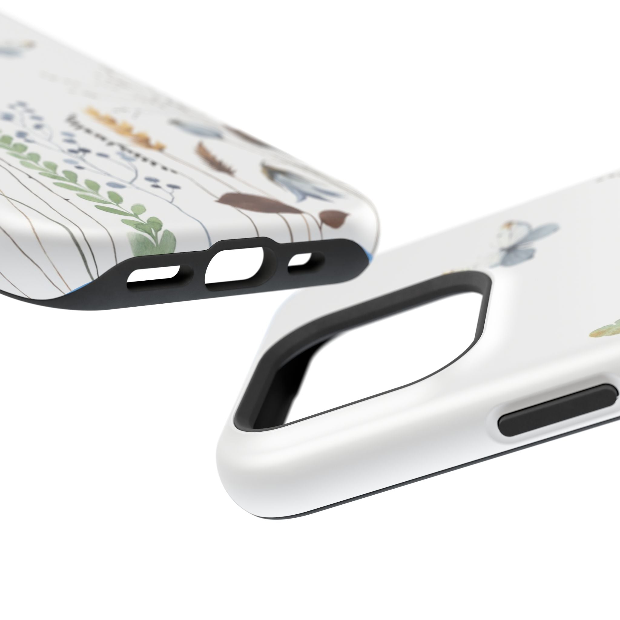 Floral Impact-Resistant Phone Case