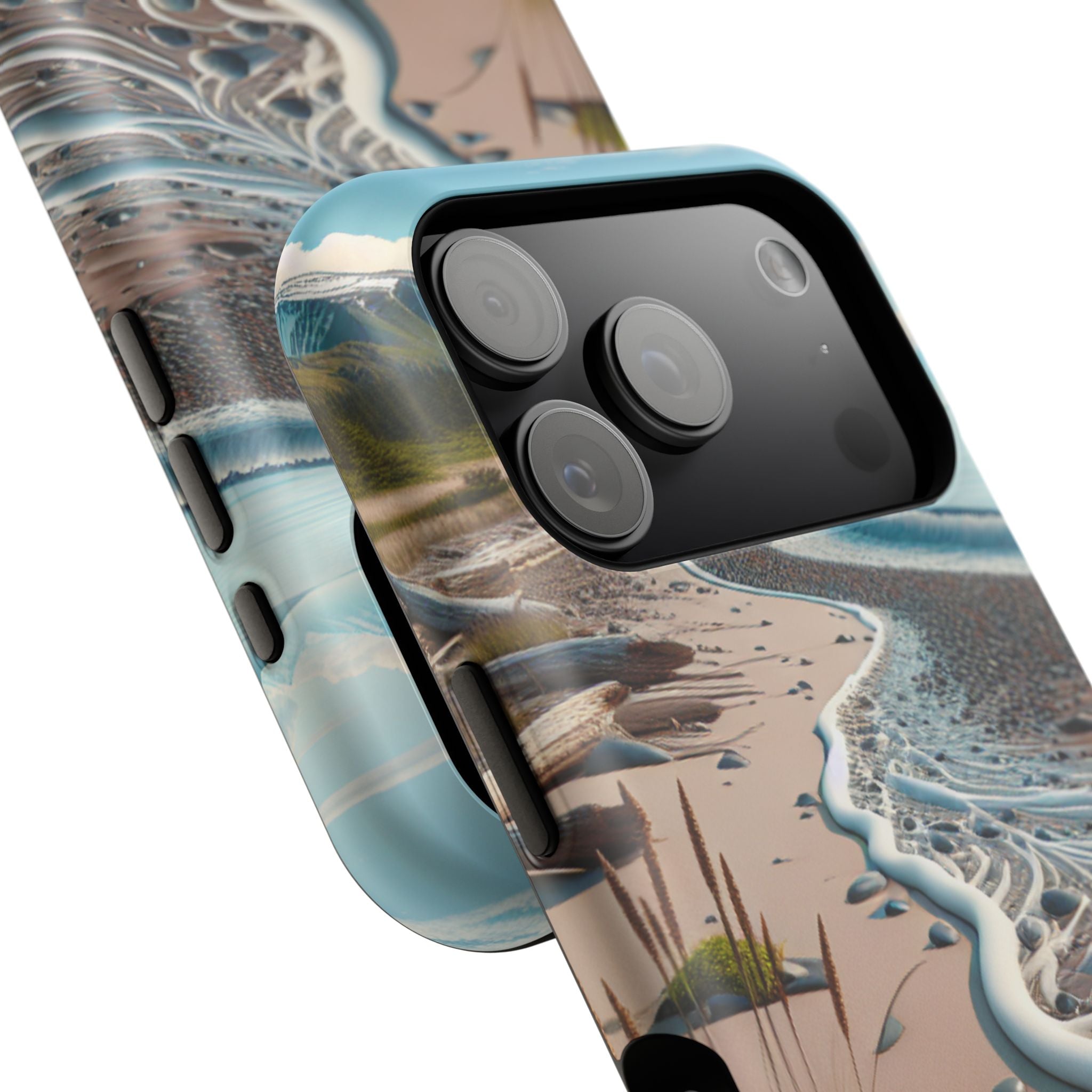 Beach Landscape Impact Resistant Phone Case