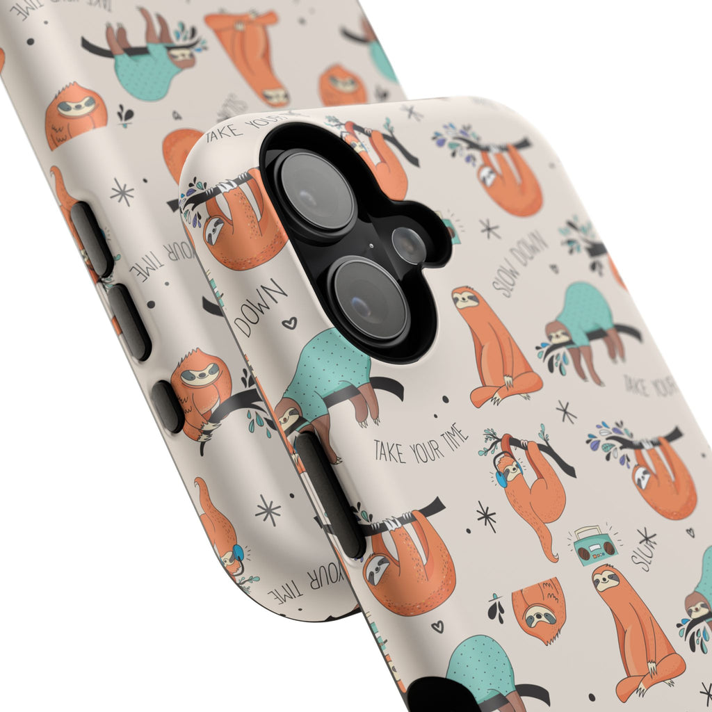 Sloth-Themed Phone Cases