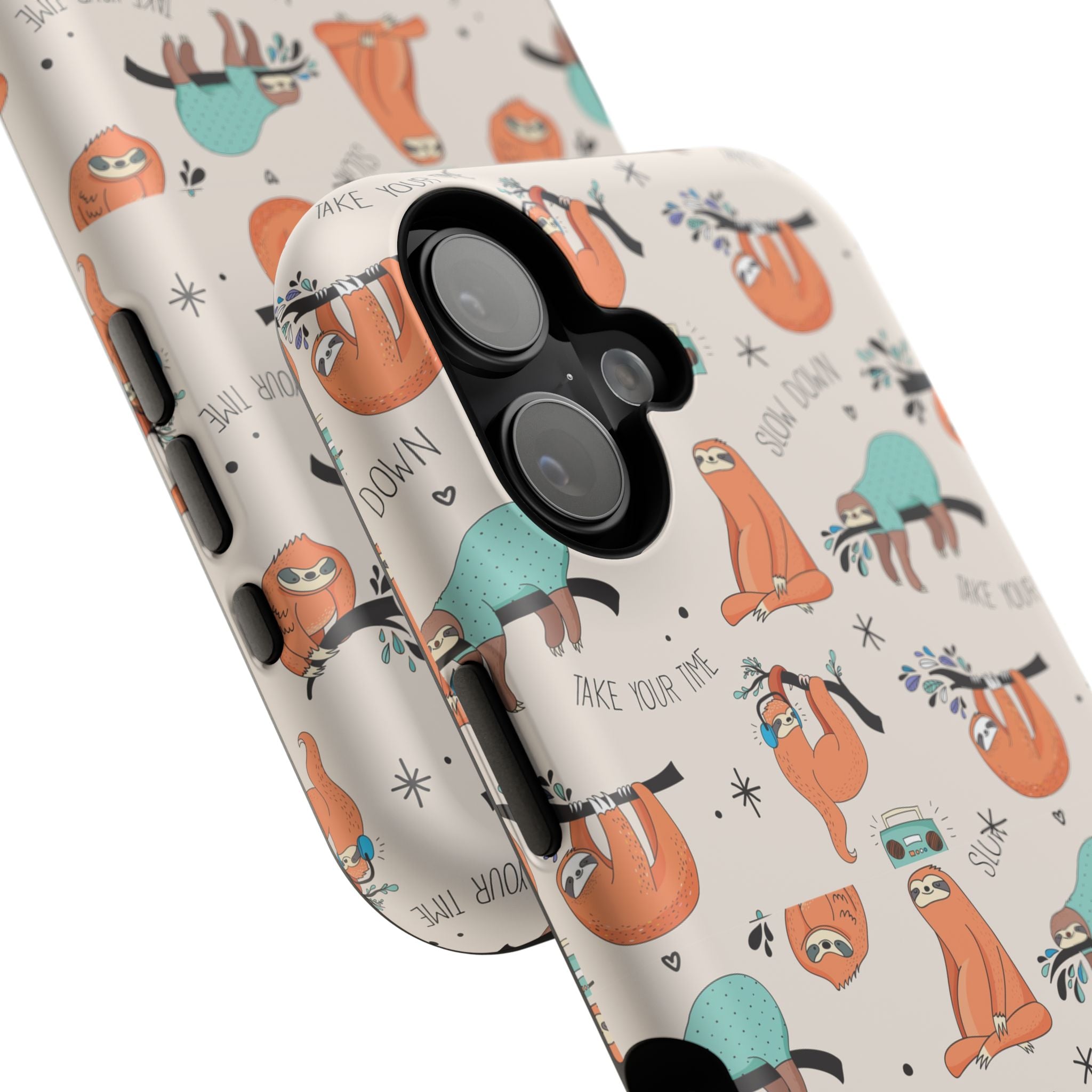 Sloth-Themed Phone Cases