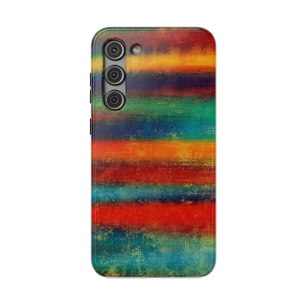 Colorful Striped Impact-Resistant Newest iPhone Protective Cover