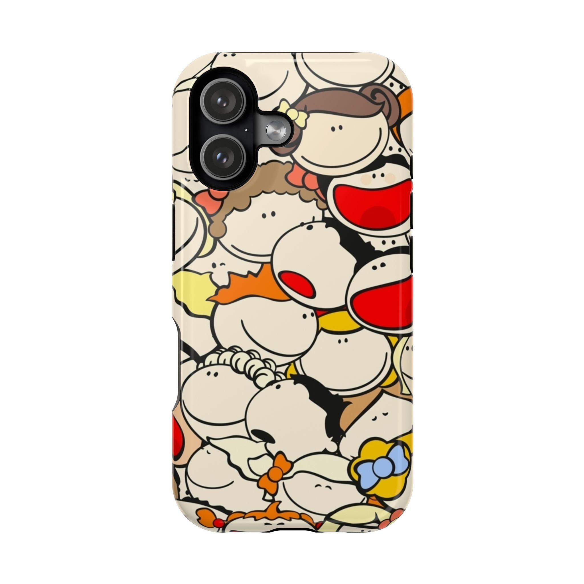 Cartoon Faces Impact-Resistant Phone Case