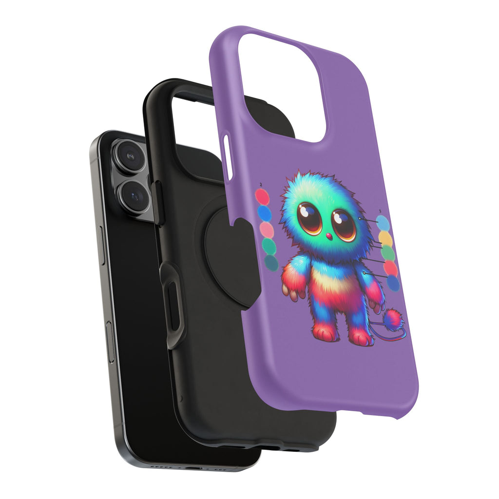 Colorful Cute Monster Impact Resistant Phone Case