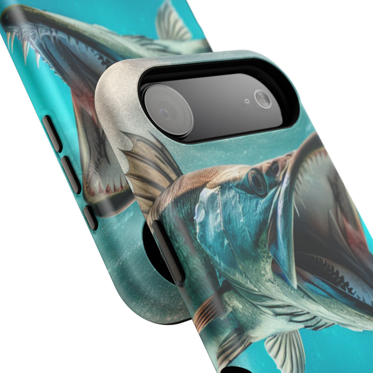 Phone Case — Realistic Barracuda Underwater Impact-Resistant Phone Case