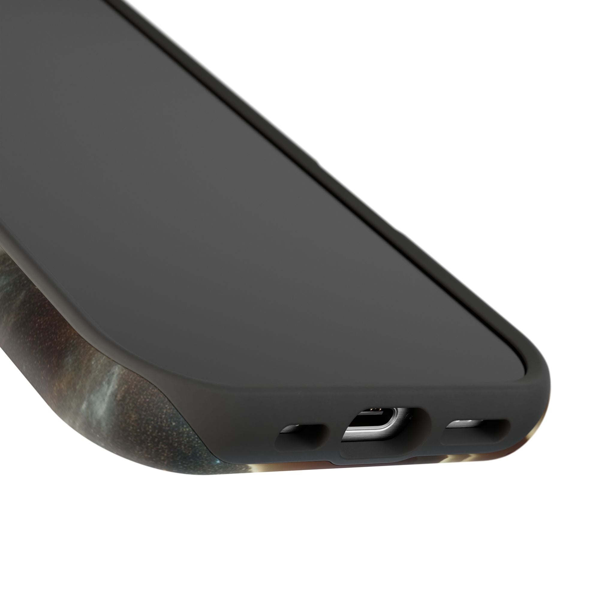 Cosmic Space Ship Impact Resistant Phone Case