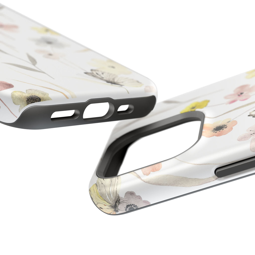 Floral Impact-Resistant Phone Case