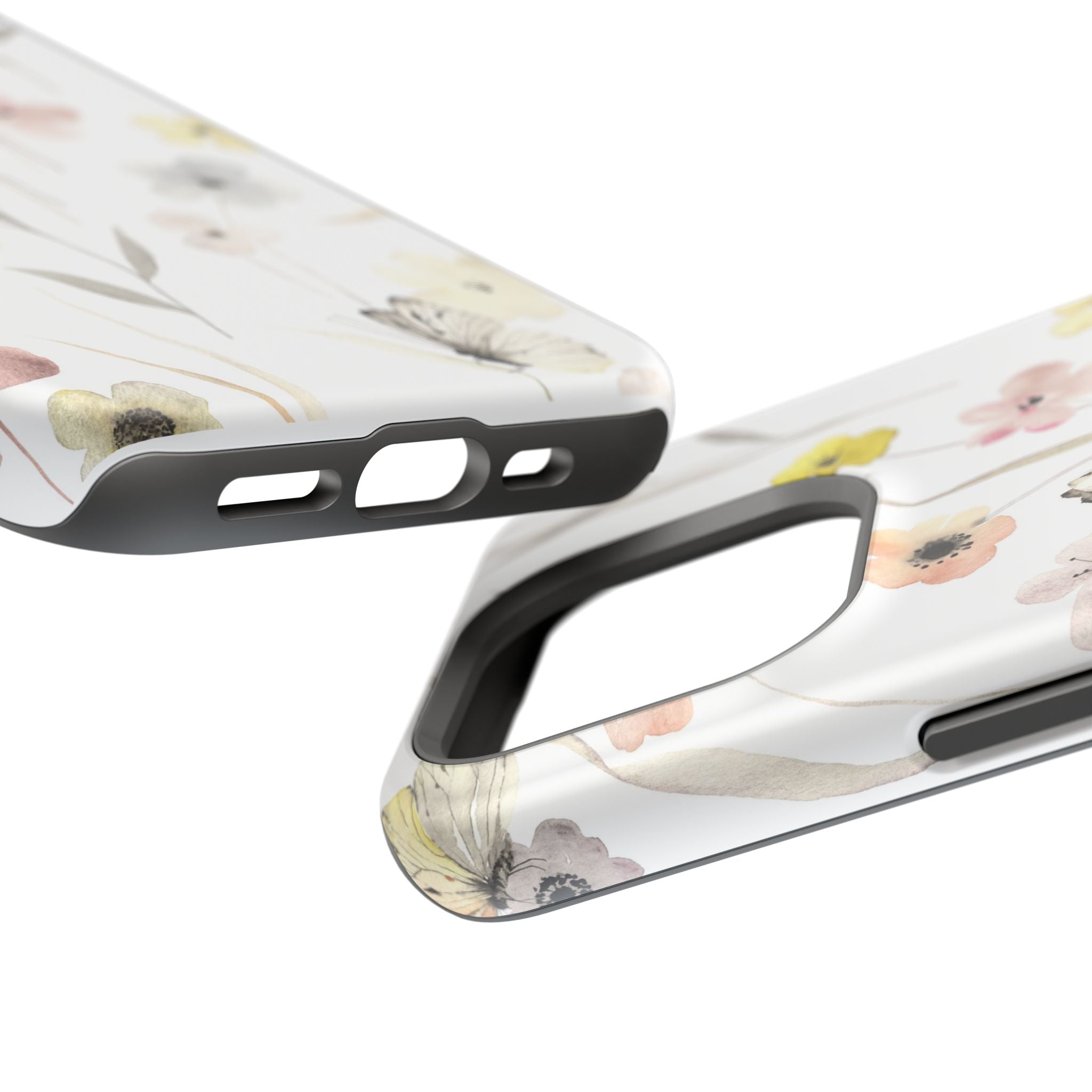 Floral Impact-Resistant Phone Case