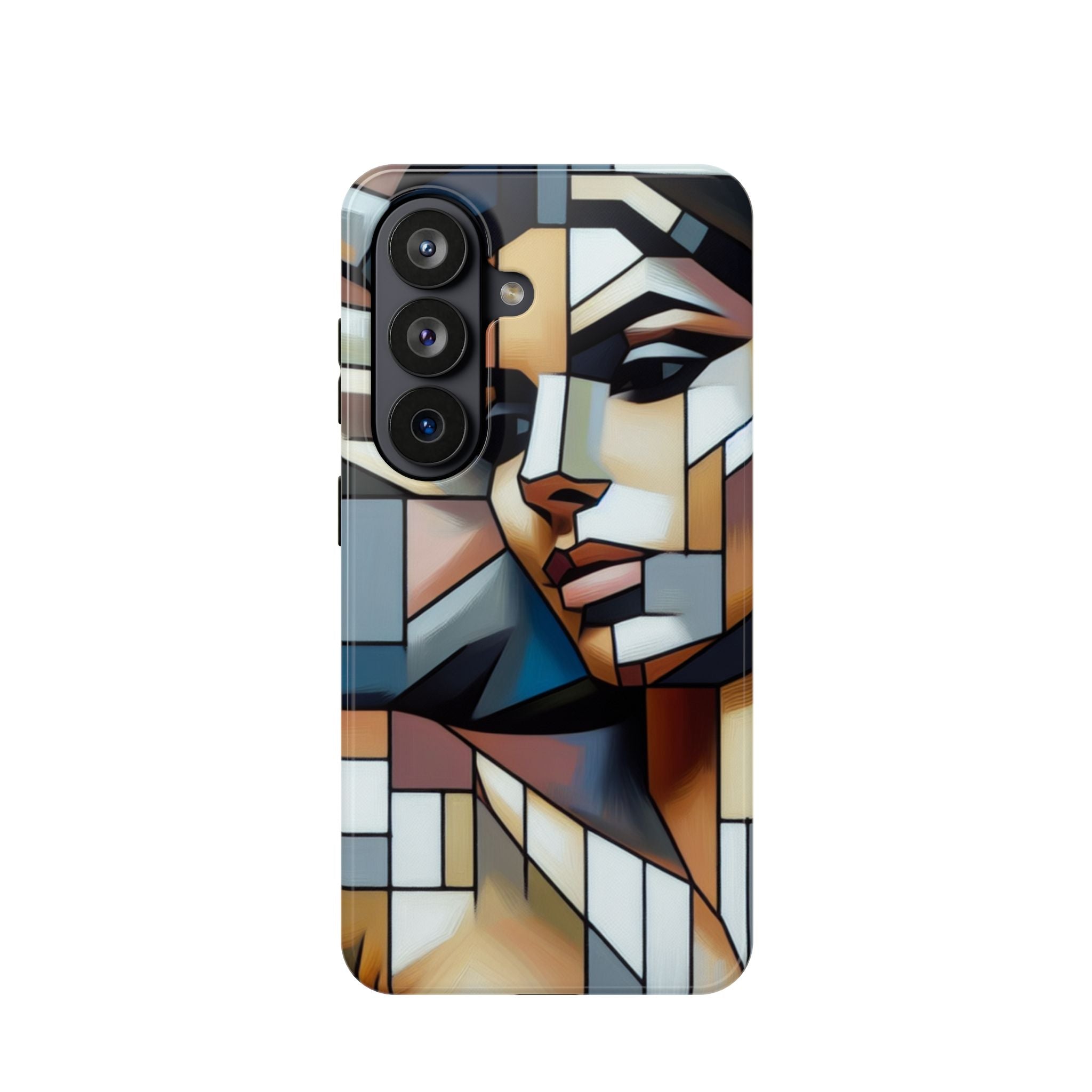 Impact Resistant Case - Woman Abstract Design