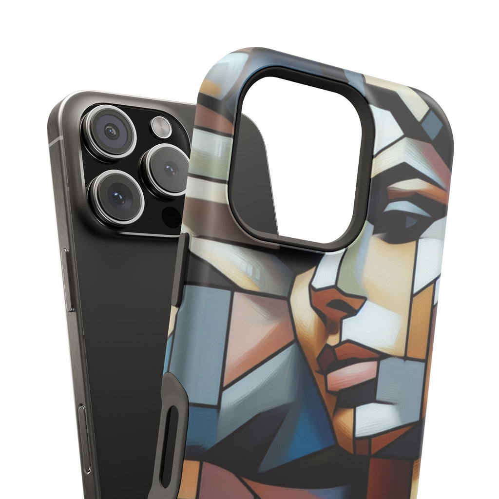 Impact Resistant Case - Woman Abstract Design