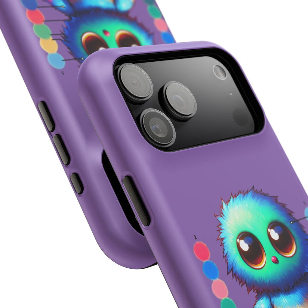 Colorful Cute Monster Impact Resistant Phone Case