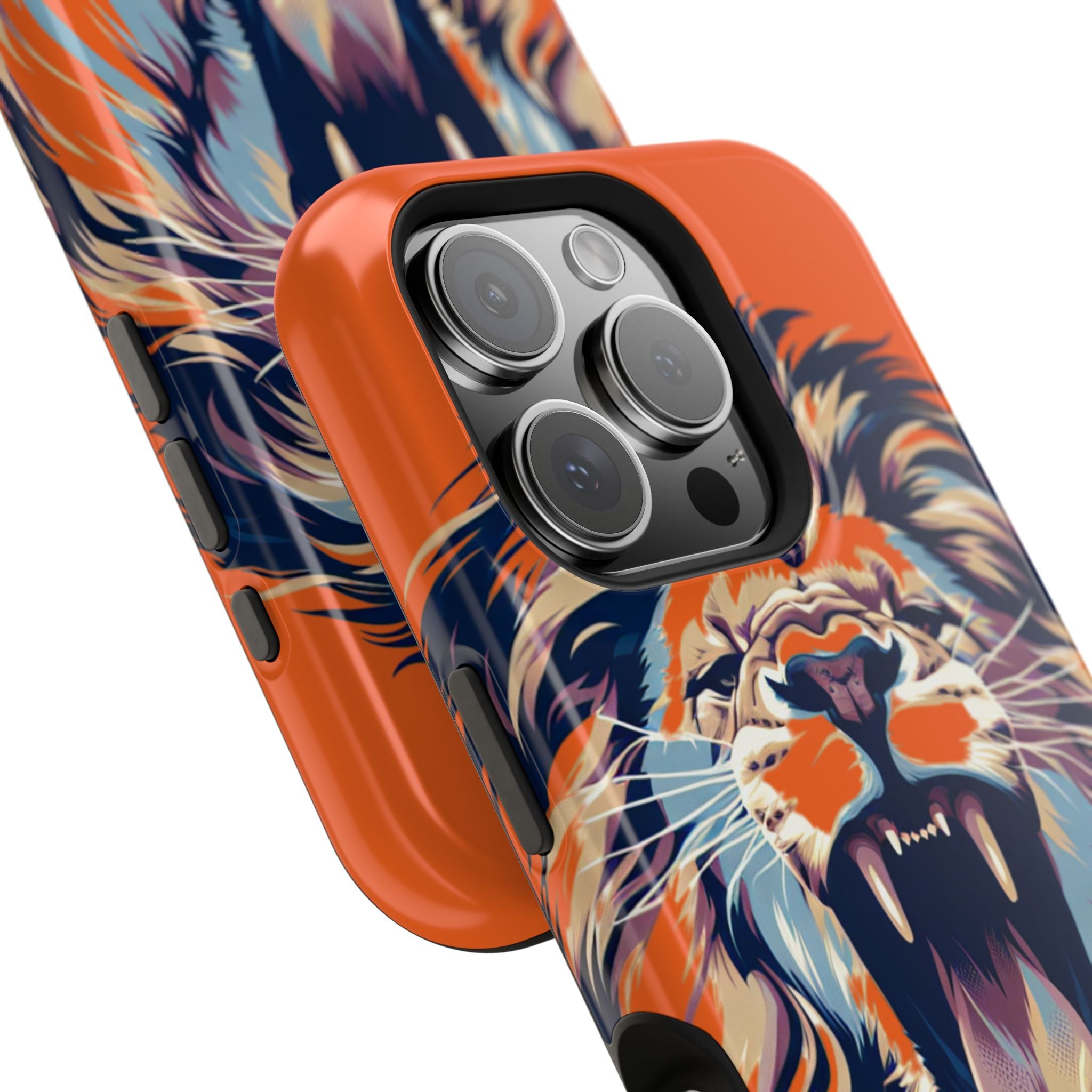 Wild Roar Lion Impact Resistant Phone Case