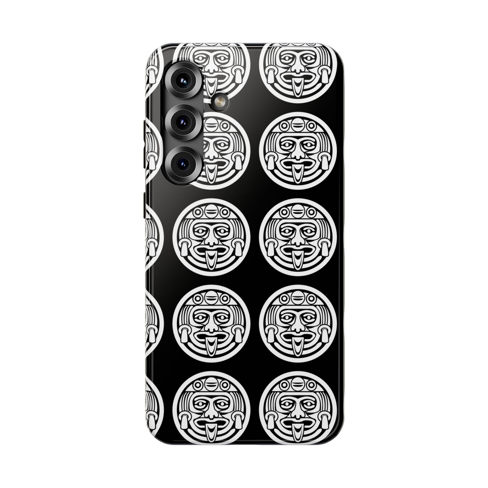 Aztec Calendar Impact-Resistant Phone Case