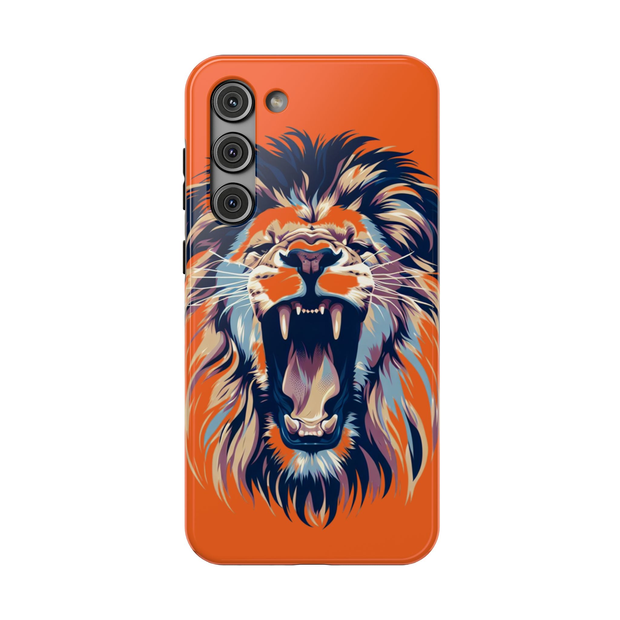 Wild Roar Lion Impact Resistant Phone Case