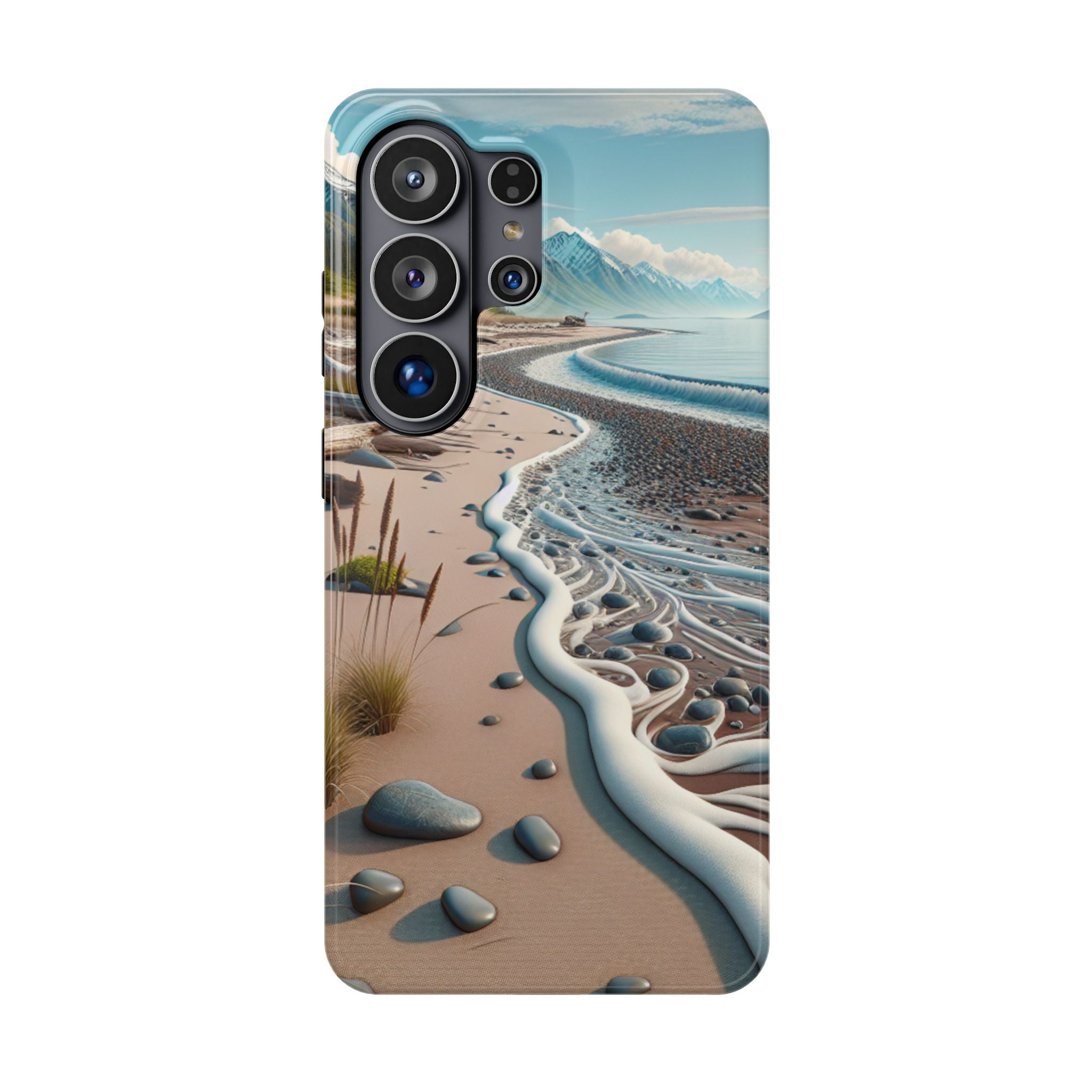 Beach Landscape Impact Resistant Phone Case