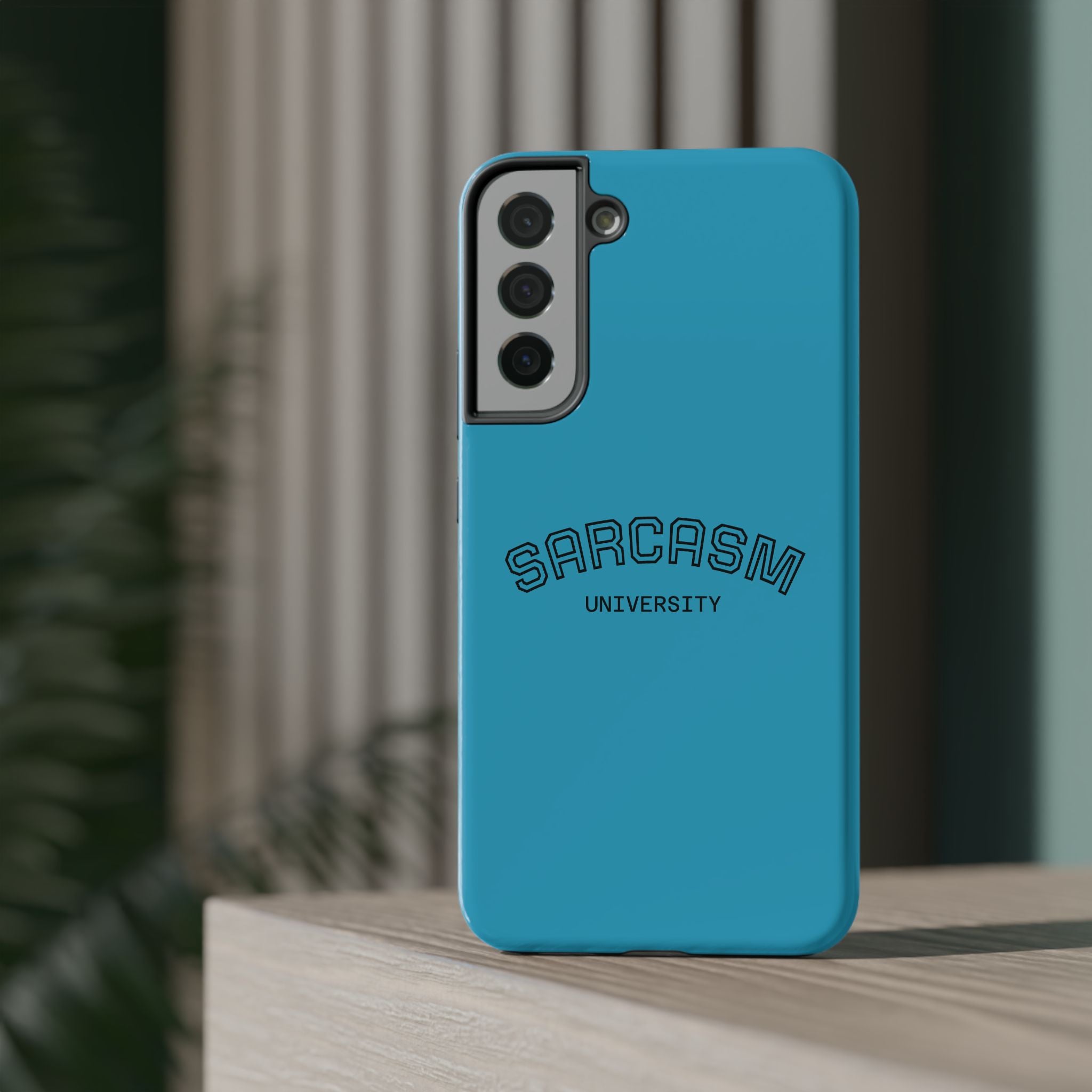 Sarcasm University Phone Case, Impact-Resistant