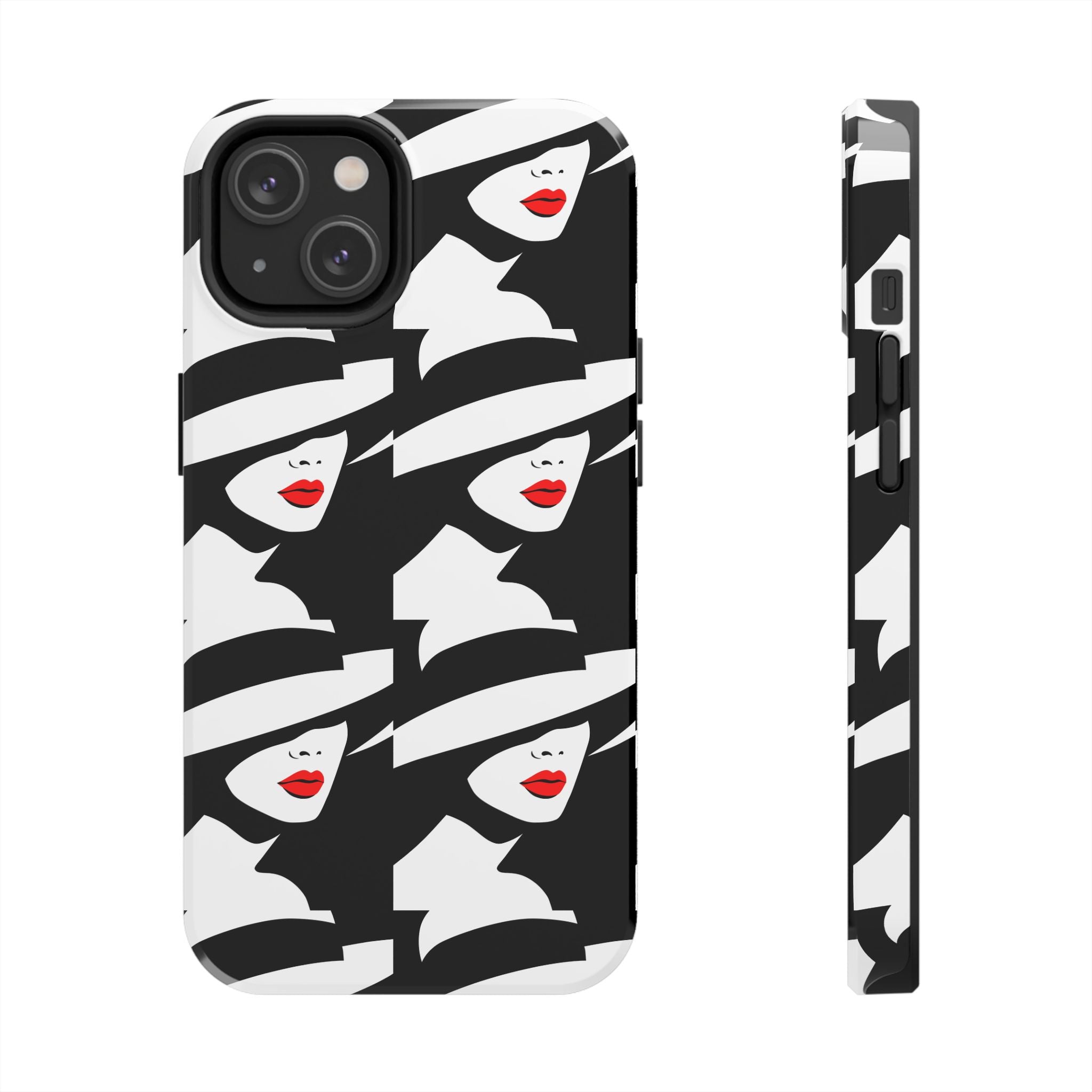 Retro Chic Tough Phone Case