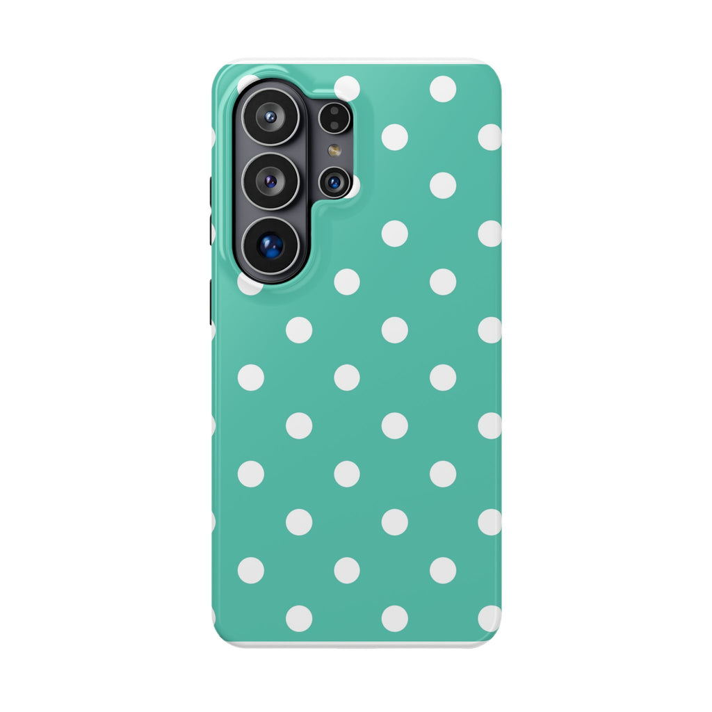 Polka Dot Phone Case - Impact-Resistant