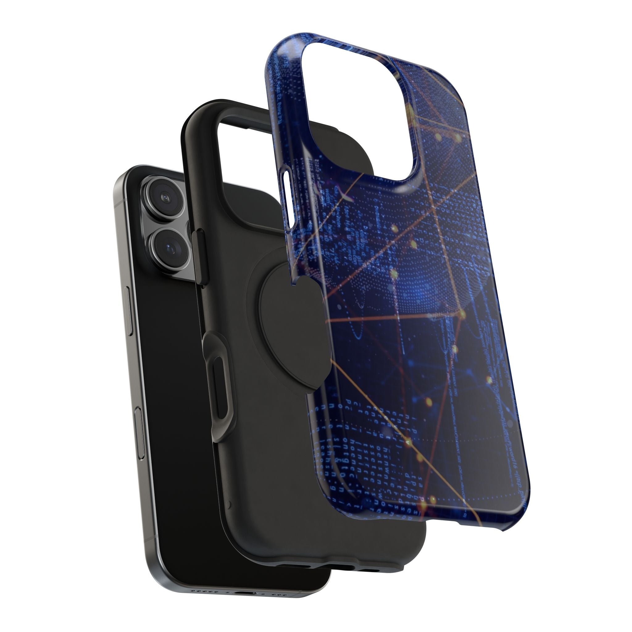 Geometric Impact-Resistant Phone Case