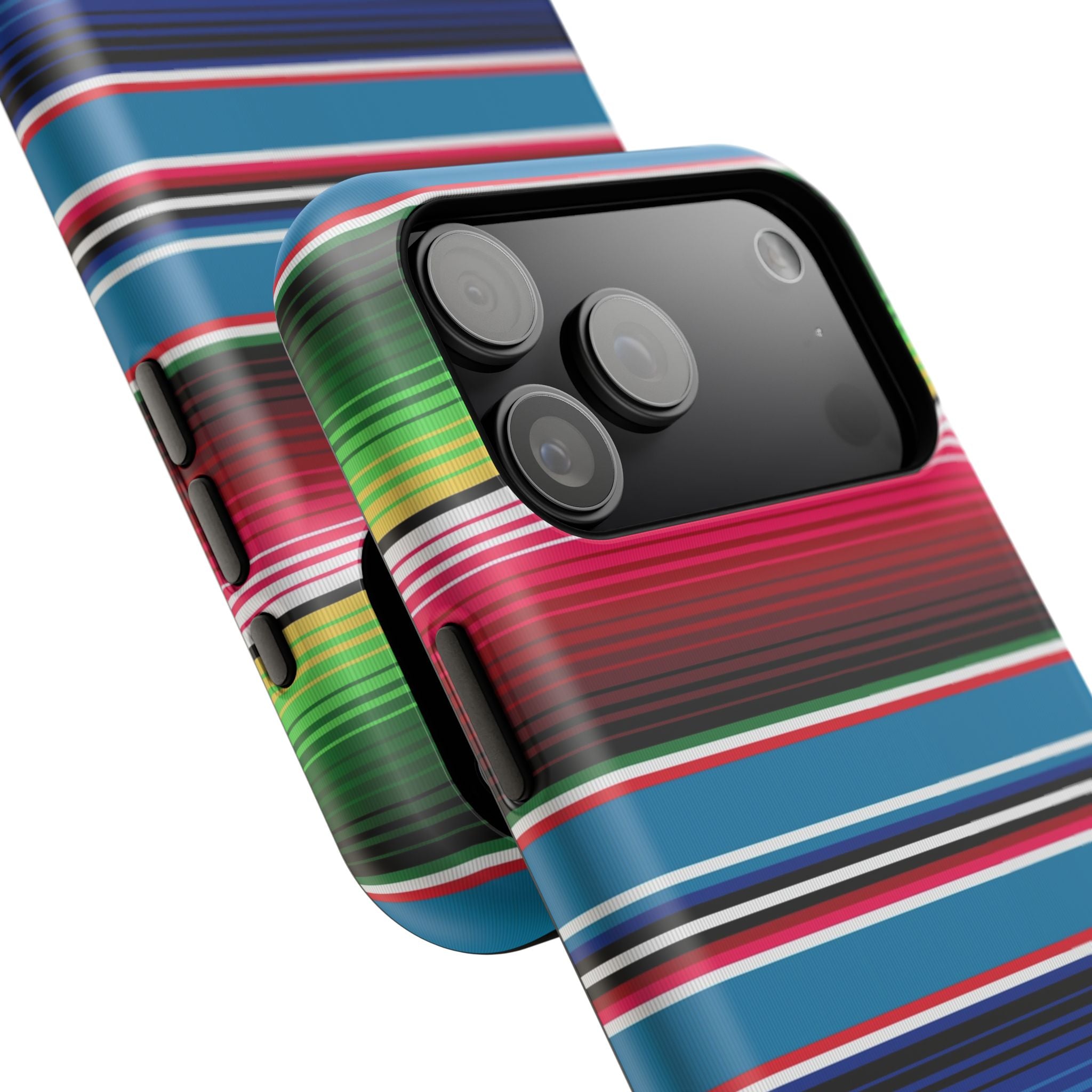 Sarape Striped Phone Case | Impact-Resistant