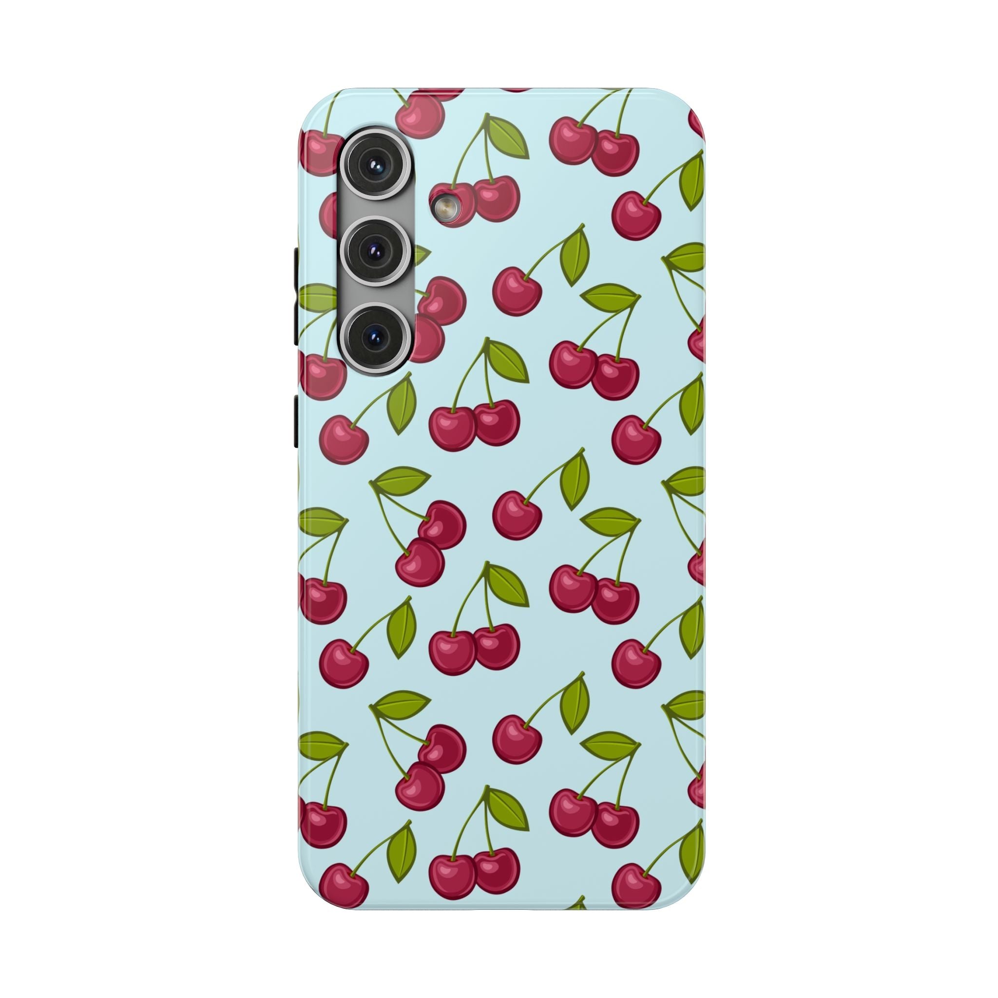 Cherry Pattern Phone Case, Cute Cherry