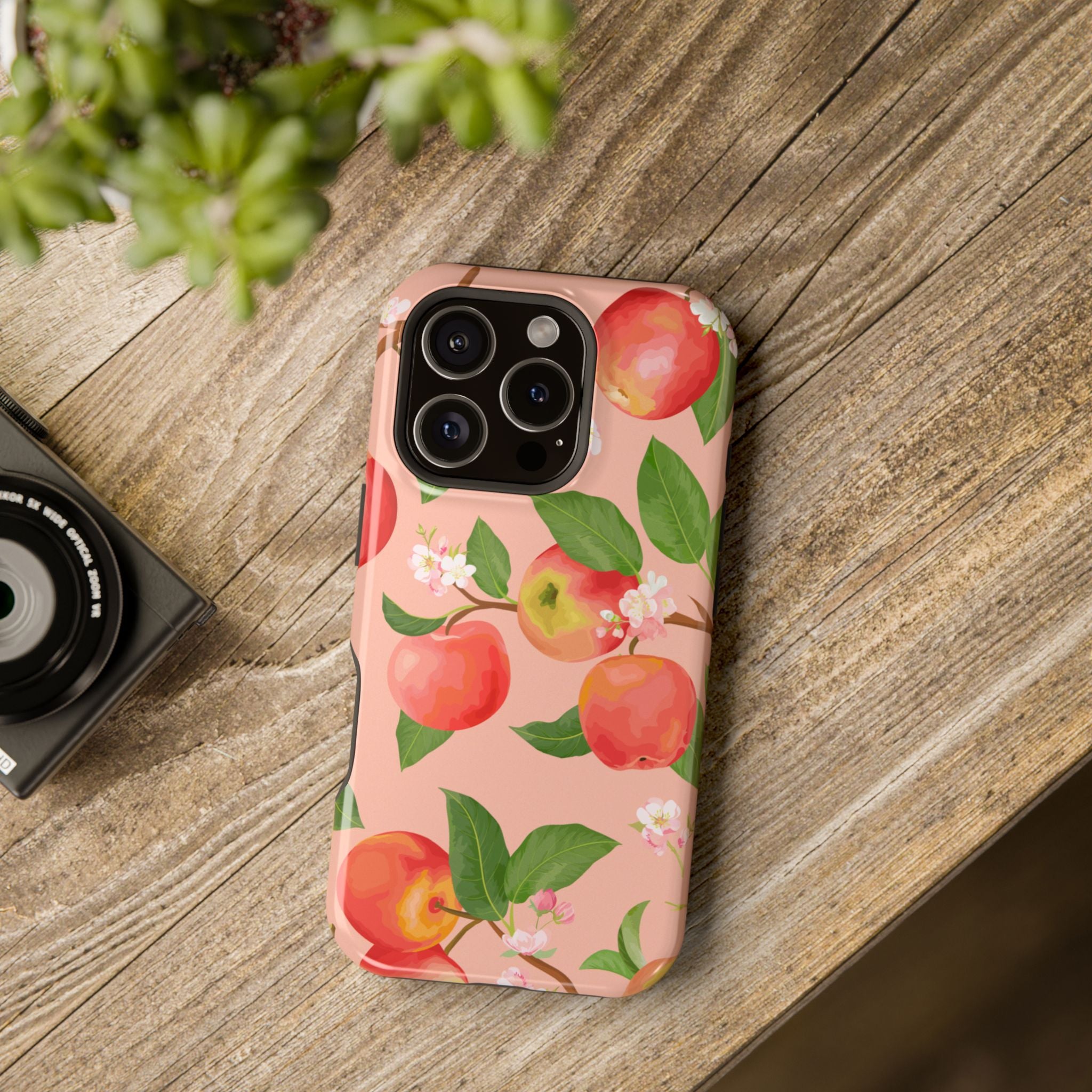 Apple Blossom Impact-Resistant Phone Case