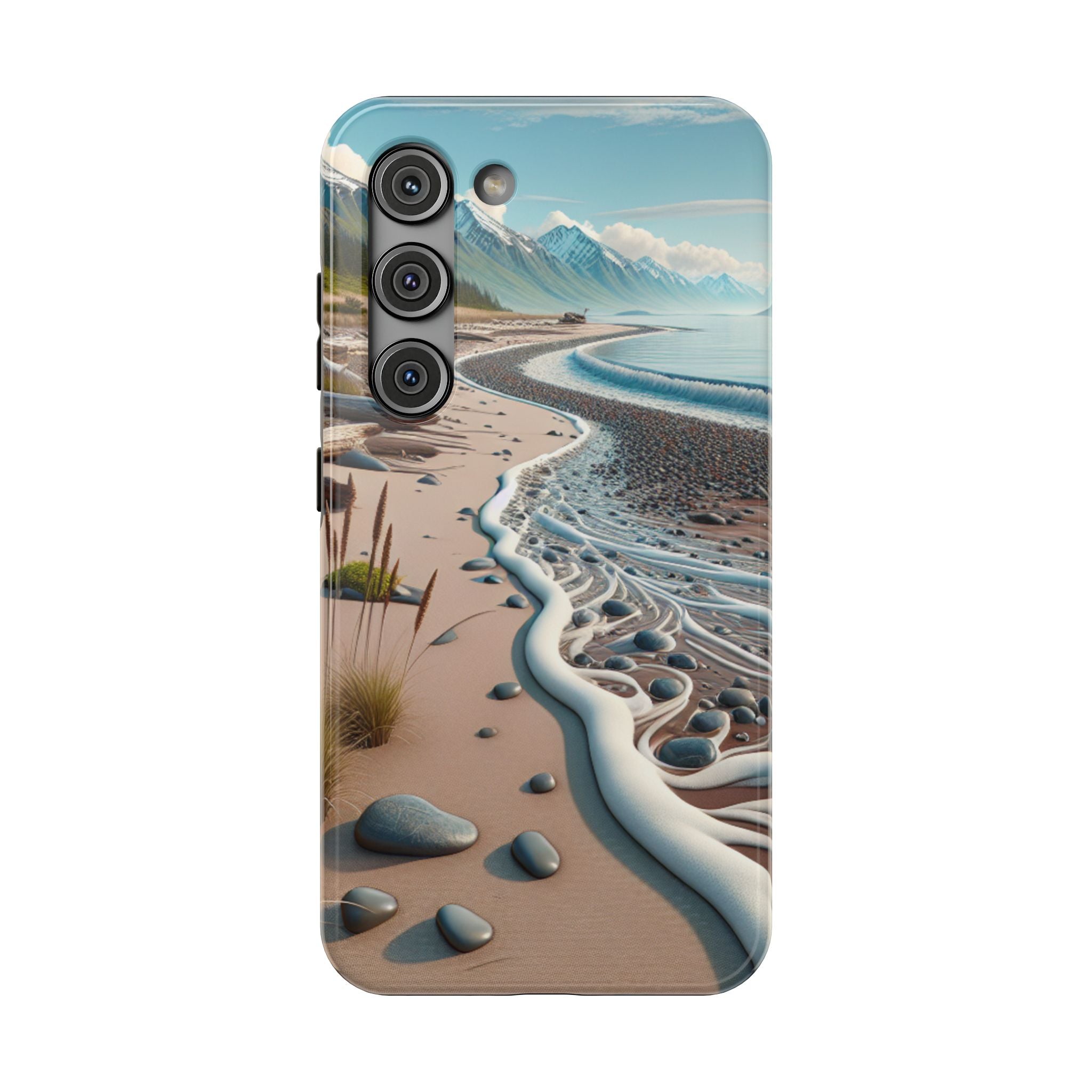 Beach Landscape Impact Resistant Phone Case