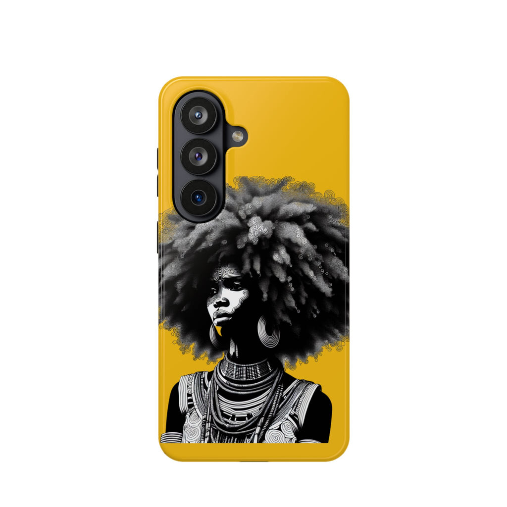 Bold African Art Impact Resistant  Phone Case