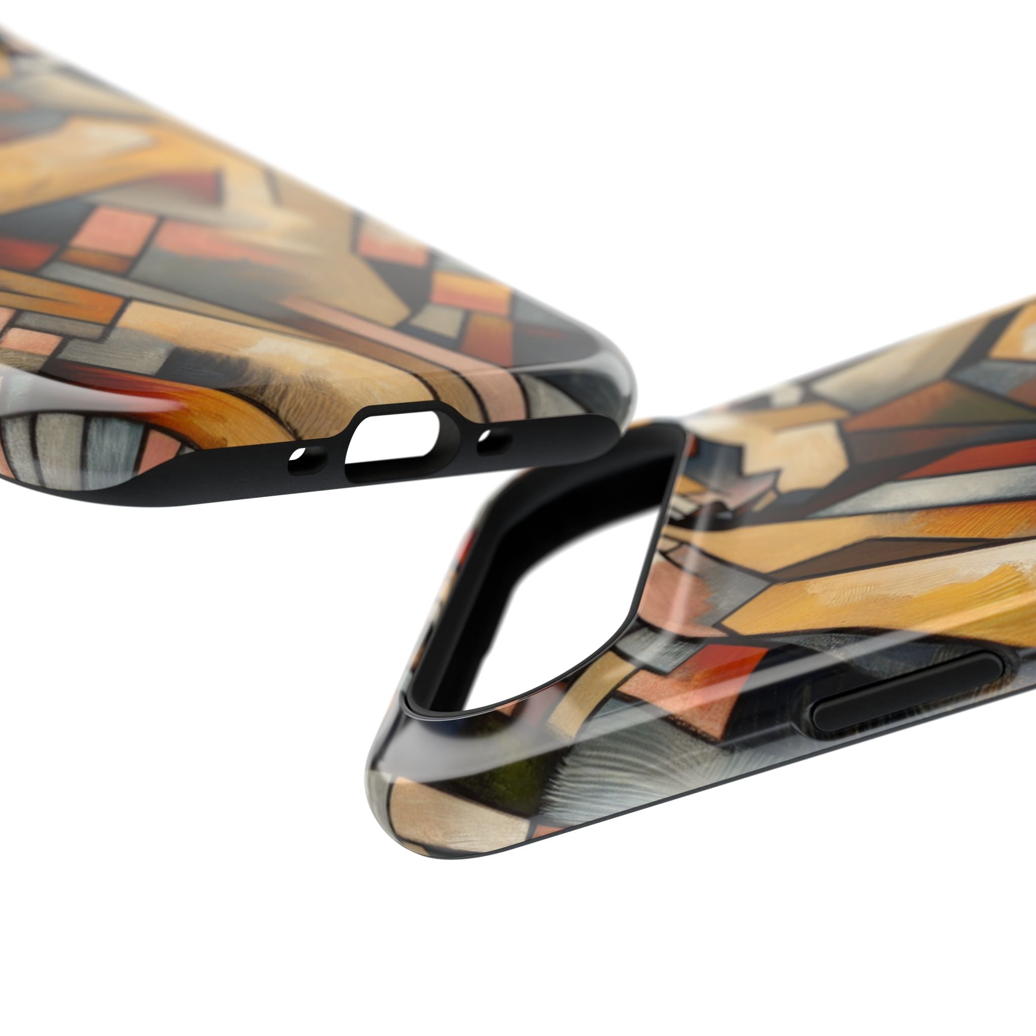 Impact Resistant Phone Case - Sleeping  Woman Abstract