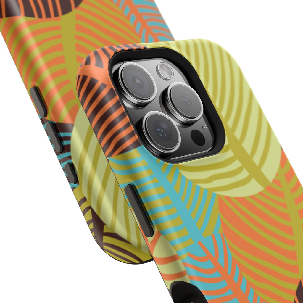 Vibrant Leafy Phone Impact-Resistant Case