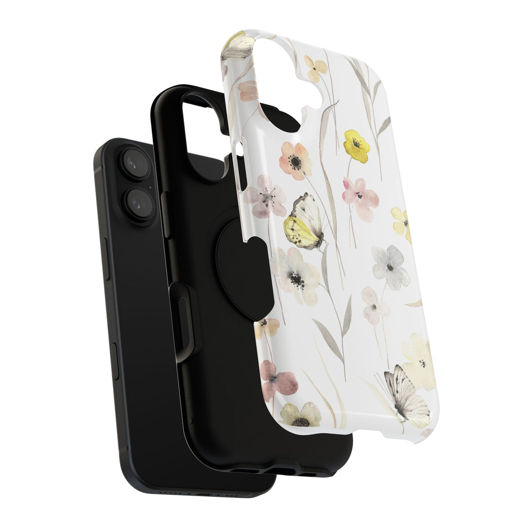 Floral Impact-Resistant Phone Case
