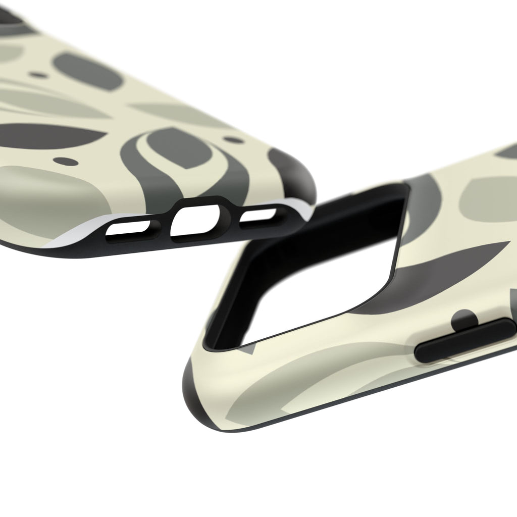 Modern Leaf Impact-Resistant Phone Cases