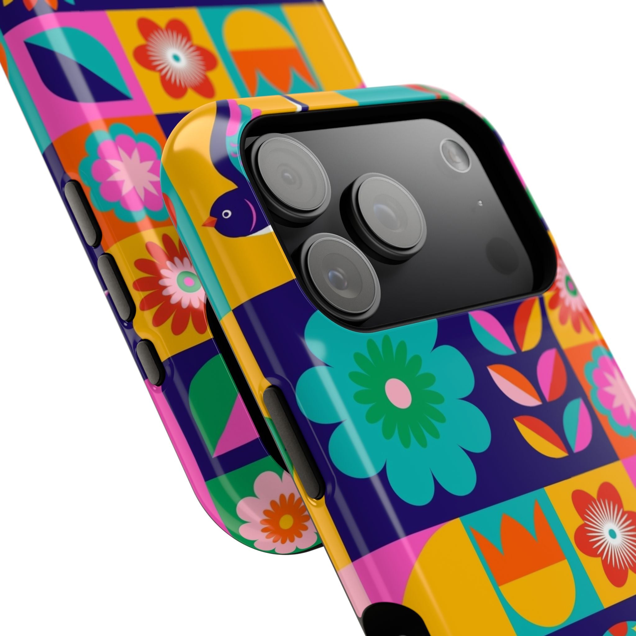 Colorful Floral Phone Case