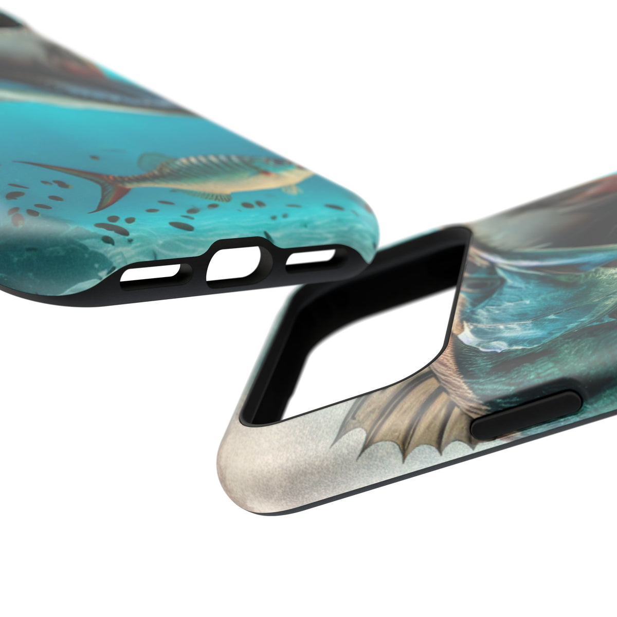 Phone Case — Realistic Barracuda Underwater Impact-Resistant Phone Case