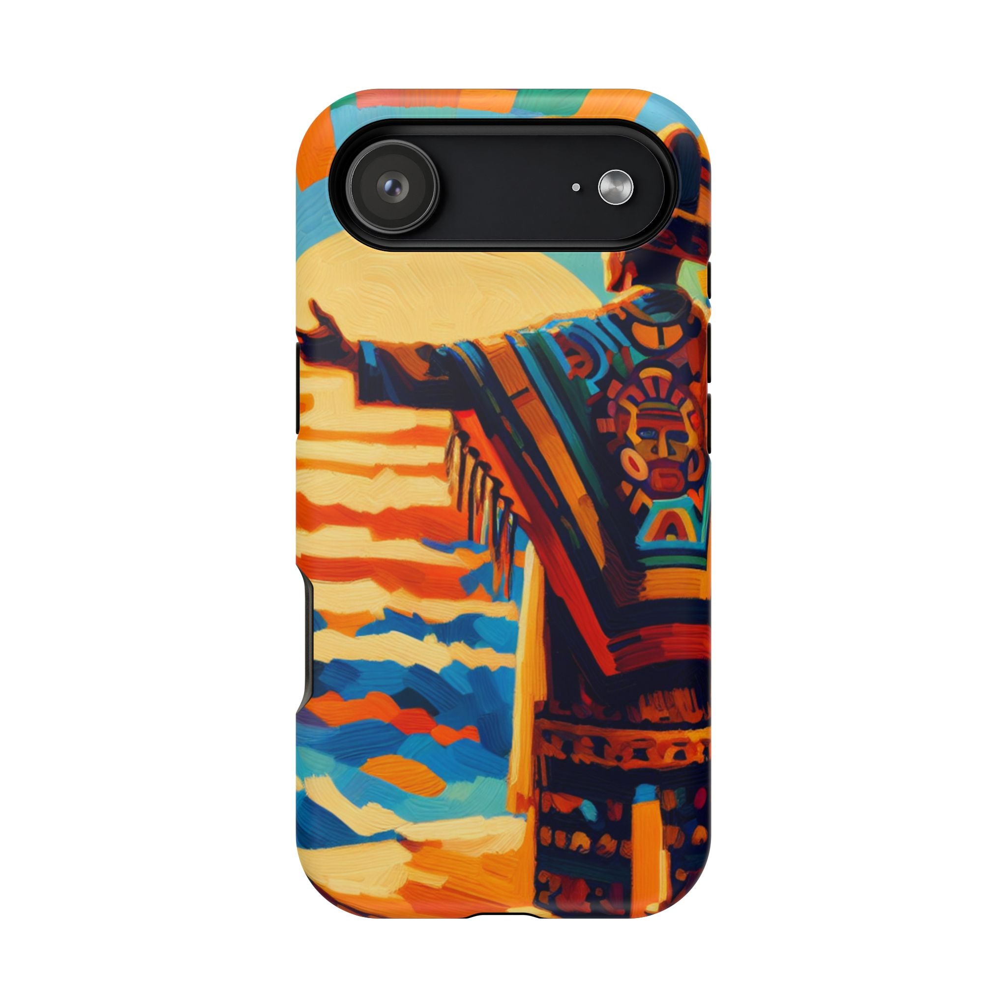 Impact Resistant Phone Case Sombrero Man Art