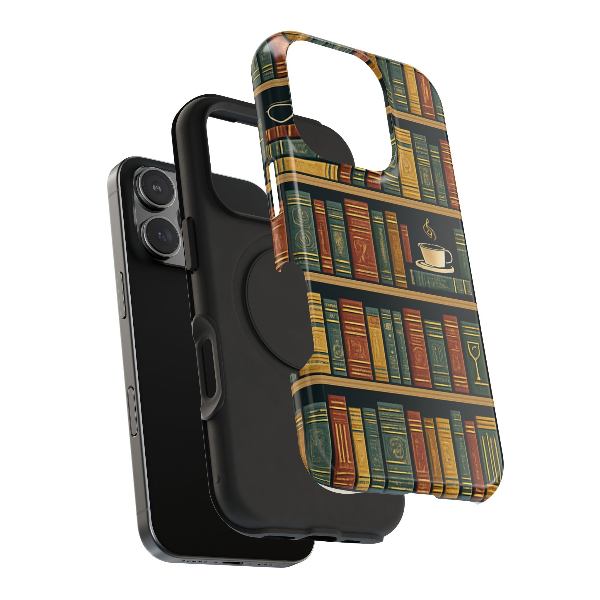 Bookshelf Impact-Resistant Phone Case