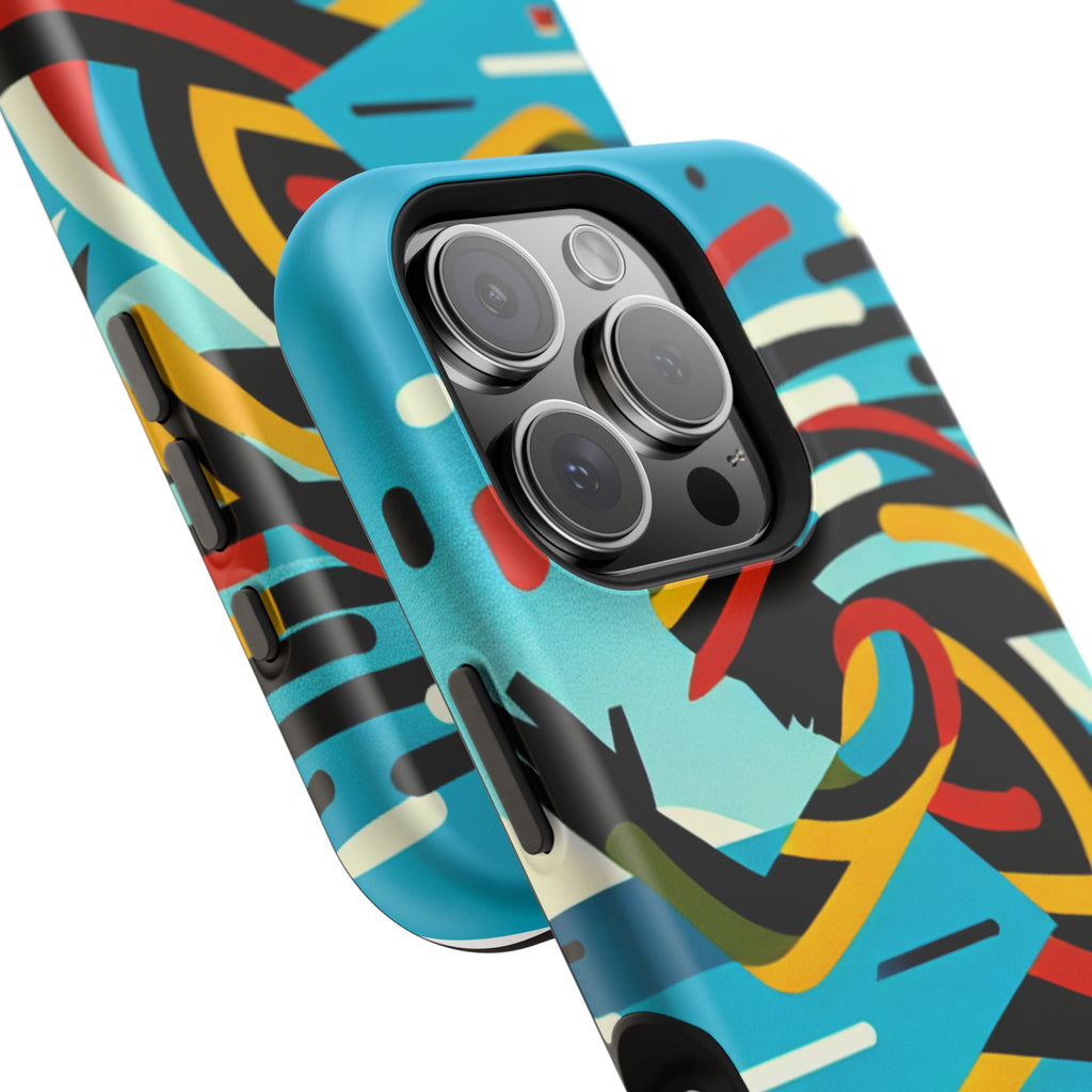 Vibrant Tribal Runner Impact Resistant Phone Case
