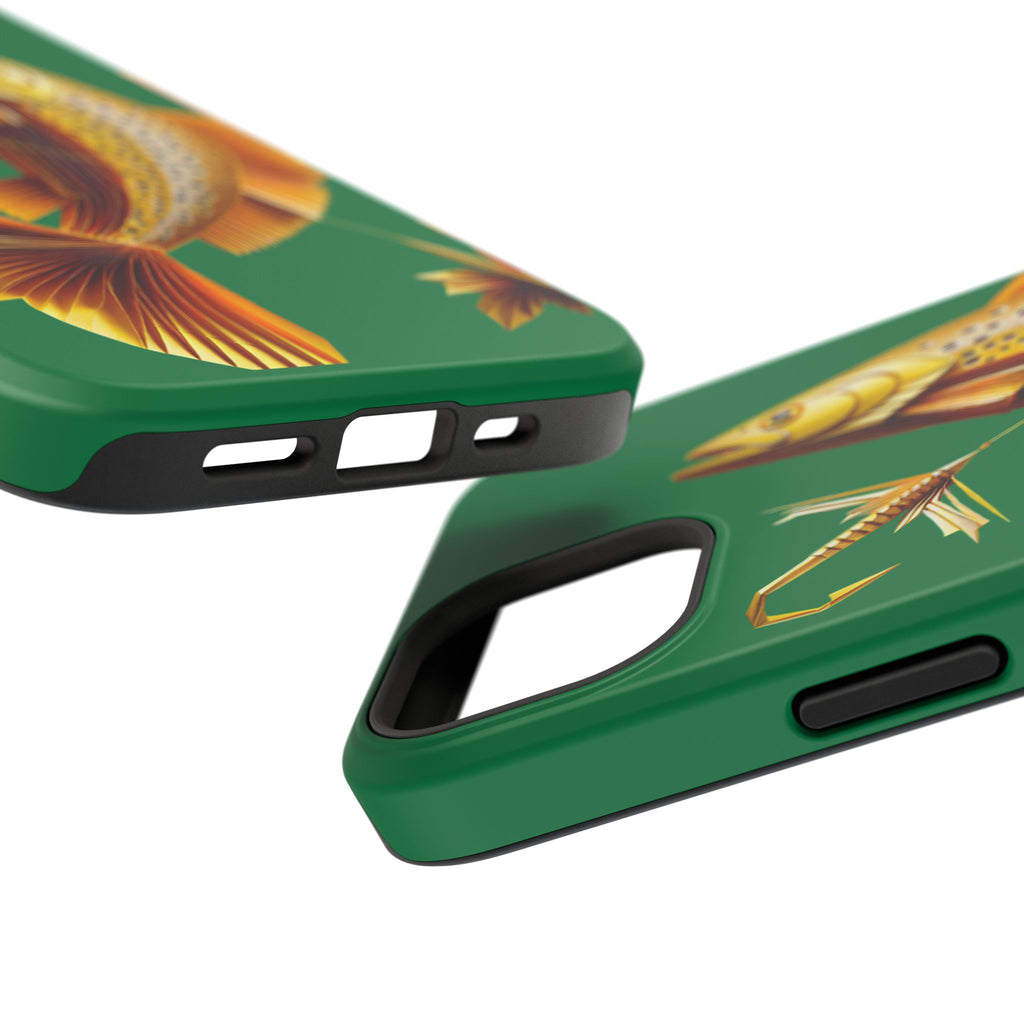 Impact Resistant Phone Case,  Lucky Charm Fish, Outdoor Enthusiast Gift