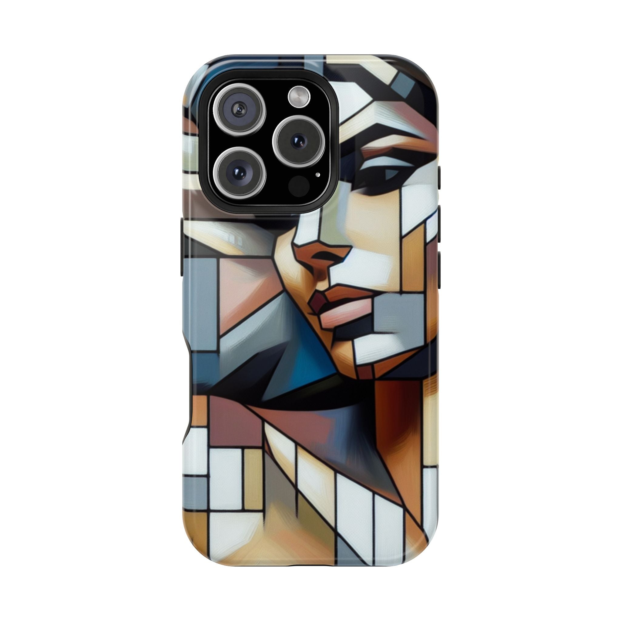 Impact Resistant Case - Woman Abstract Design