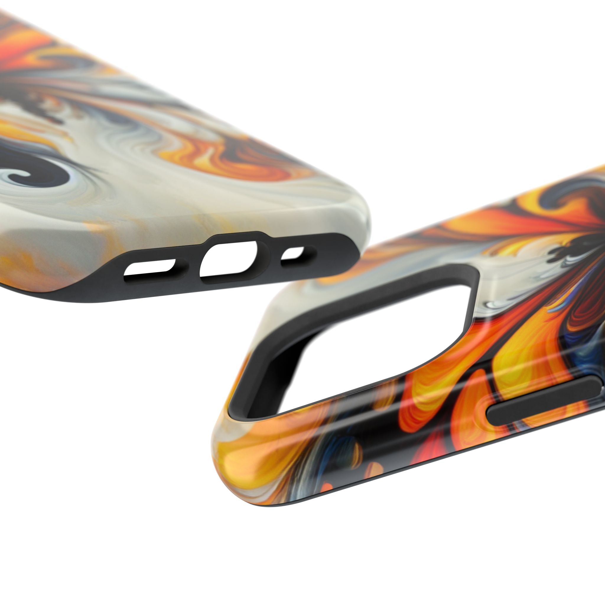 Colorful Butterfly Impact Resistant Phone Case, Artistic, Nature-Inspired Gift